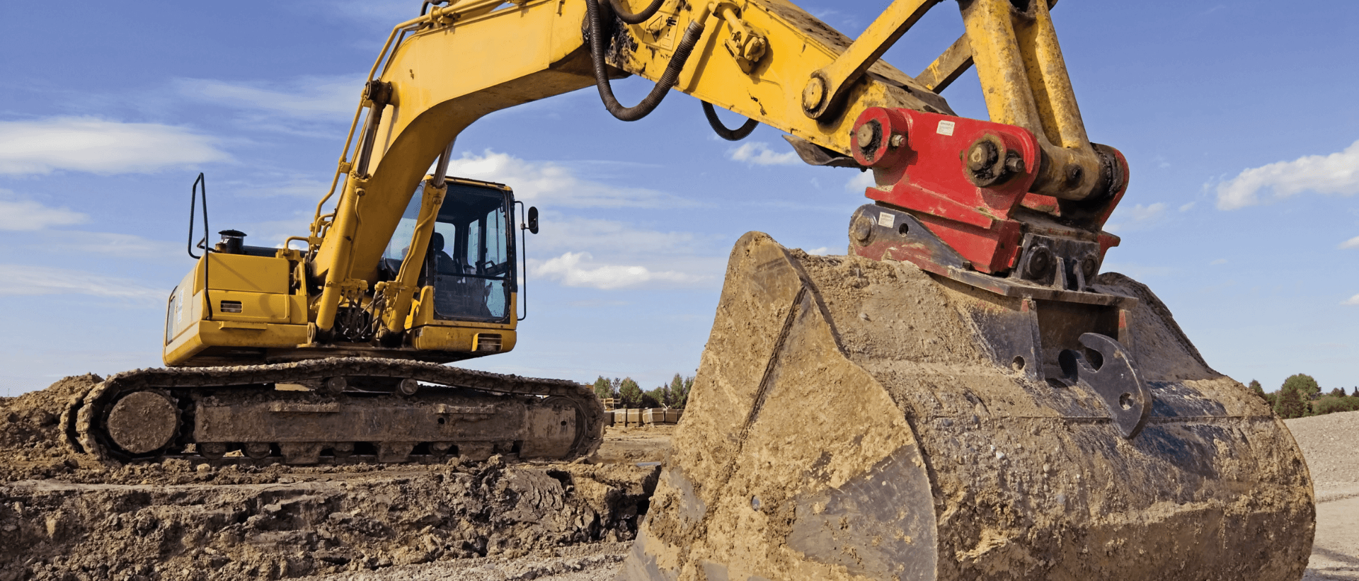 Yellow Excavator